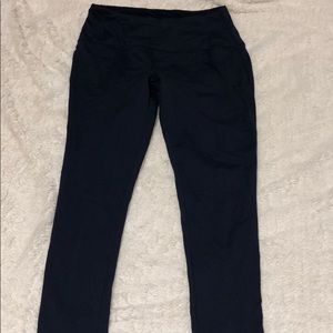 Navy blue leggings